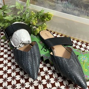 Mimco Snake print Sandal